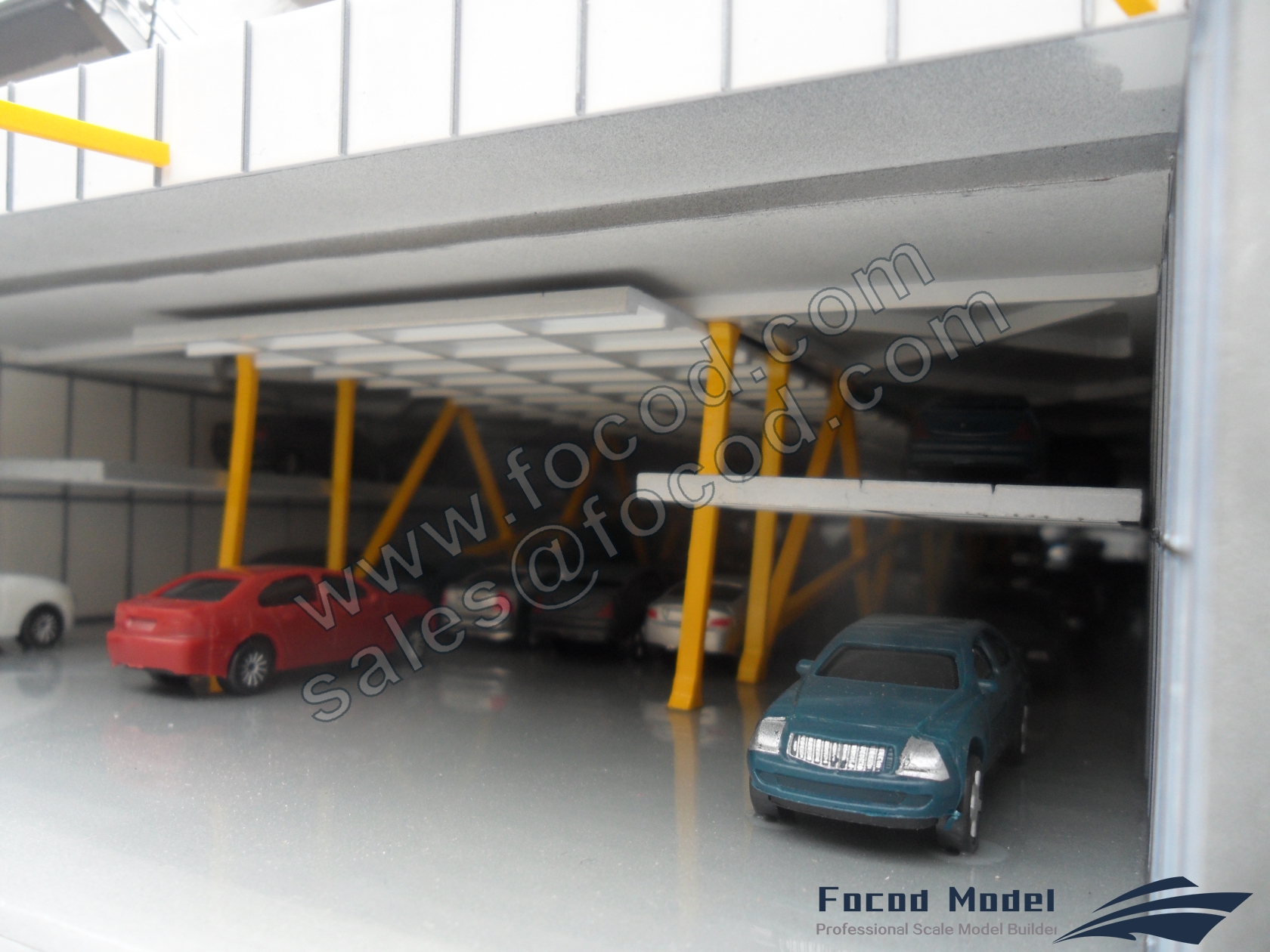 customized model of 85m WAVE PIERCING CATAMARAN